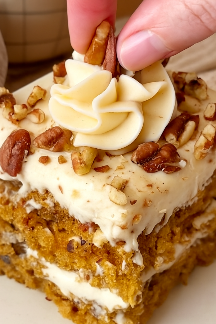 kolac-sljed-sir-pecan-kremasti-recept Kremasti kolač sa orasima i vanila kremom – domaći recept, meki biskvit i bogat preljev